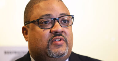 Alvin Bragg salt and pepper beard