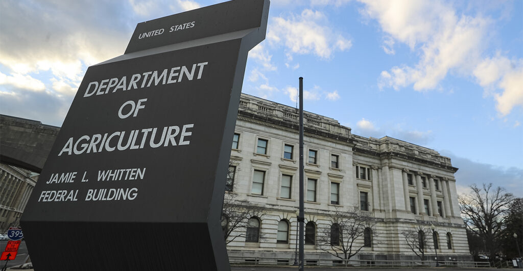 U.S. Department of Agriculture headquarters outside view