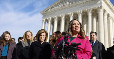 Protestors Rally At Supreme Court