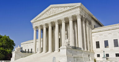 The Supreme Court building in Washington, D.C.