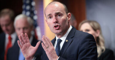 Sen. Mike Lee speaking.