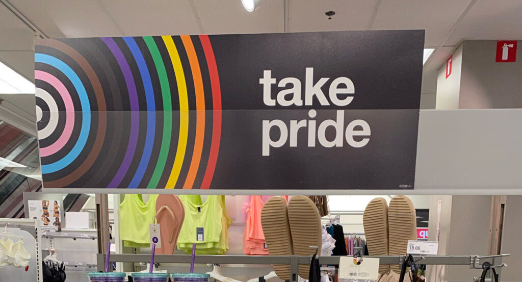 Target pride display