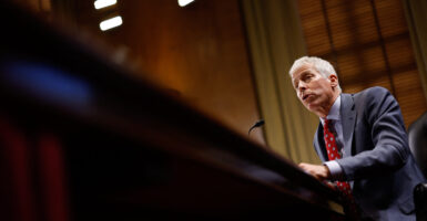 Chris Wright testifies before a US Senate Energy and Natural Resources Committee hearing on his nomination to be secretary of energy.