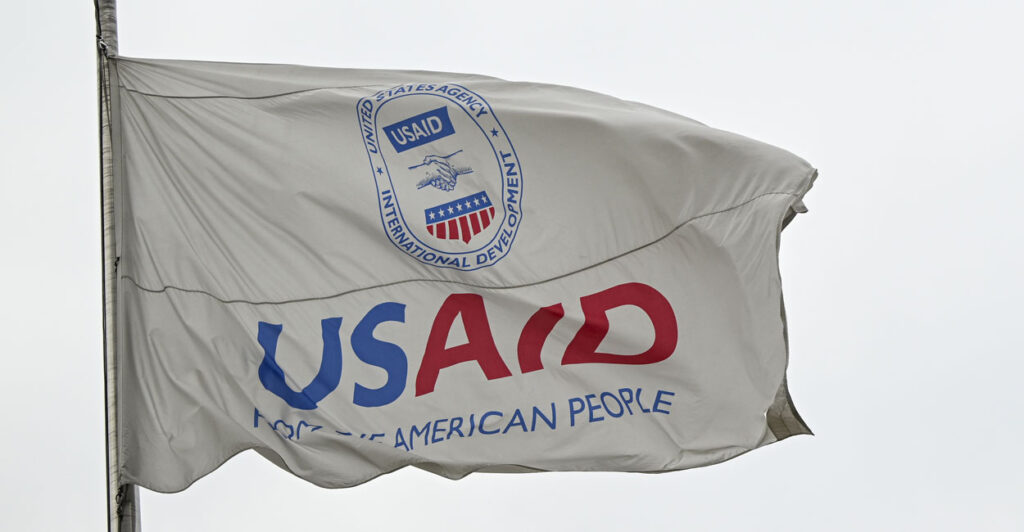 USAID flag