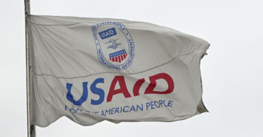 USAID flag