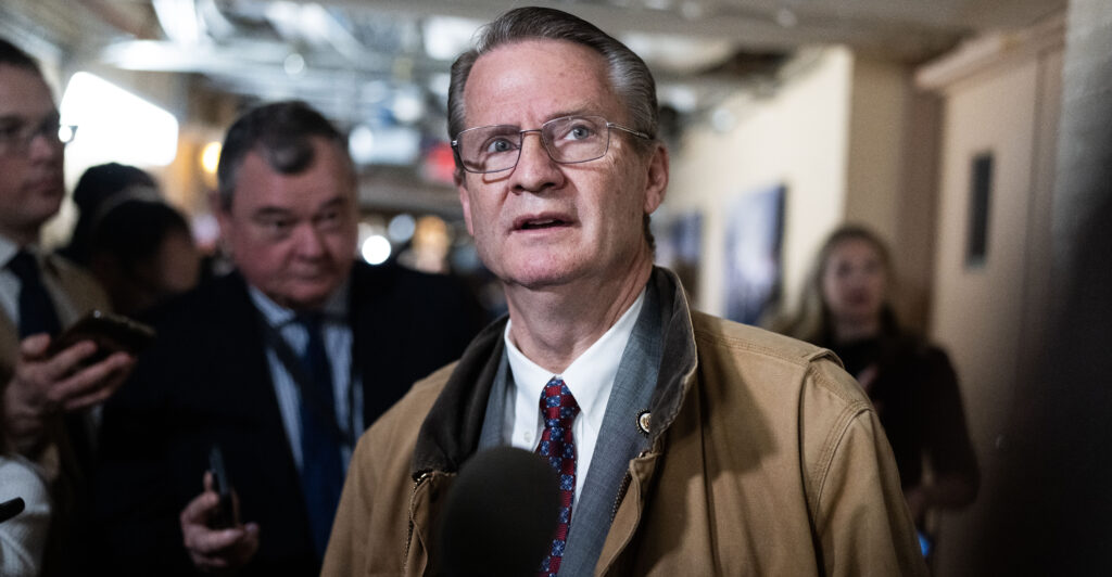 Rep. Tim Burchett, R-Tenn., in the corridors of Congress