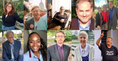 A collage of several of the pro-life activists prosecuted—some would say persecuted—by the Biden administration and pardoned by President Donald Trump.