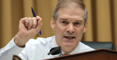 Rep. Jim Jordan, R-Ohio, gestures at a hearing on Sept. 20, 2023.