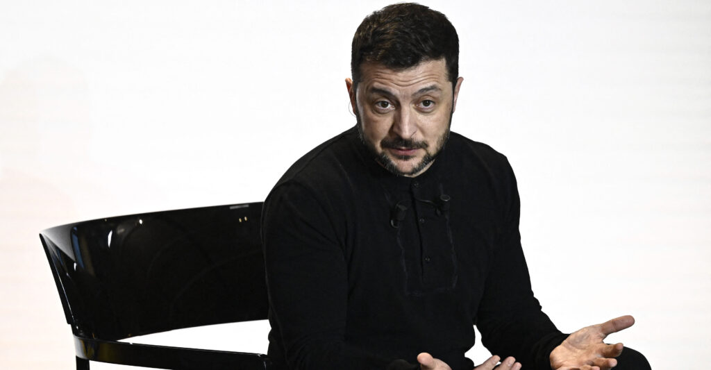 Ukrainian President Volodymyr Zelenskyy