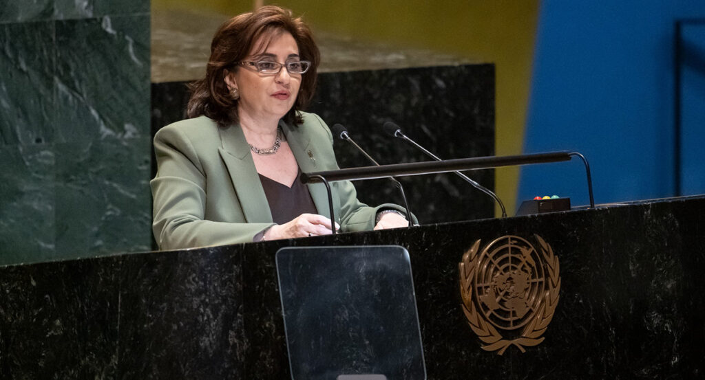 Sima Bahous at UN Commission on the Status of Women