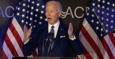 Former President Joe Biden delivers his first post-presidency speech on Tuesday.