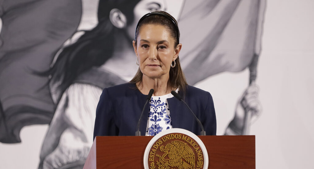 Mexican President Claudia Sheinbaum