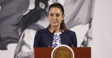 Mexican President Claudia Sheinbaum