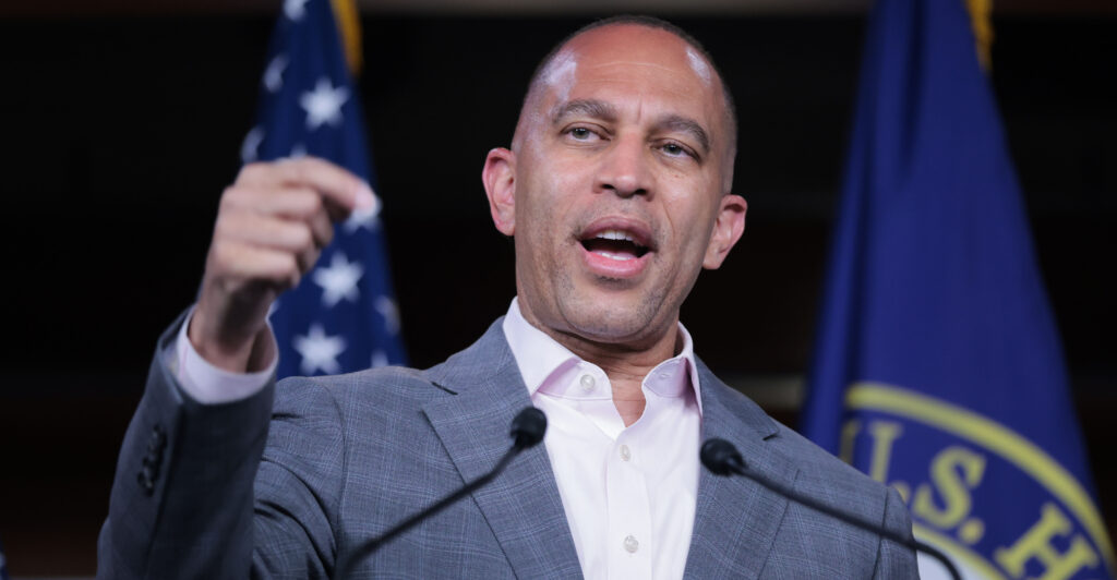 House Minority Leader Hakeem Jeffries, D-N.Y.