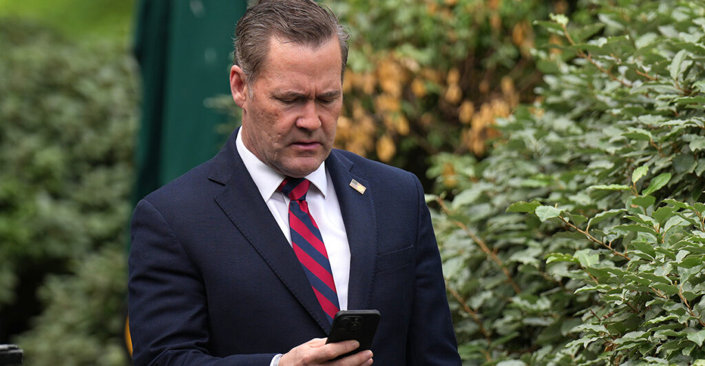 National Security Adviser Michael Waltz