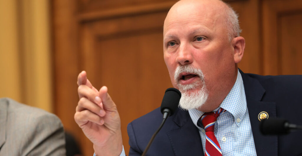 Rep. Chip Roy, R-Texas, speaks at a House subcommittee hearing April 1.