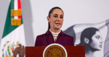 Mexican President Claudia Sheinbaum