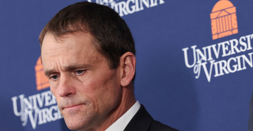 University of Virginia President James Ryan