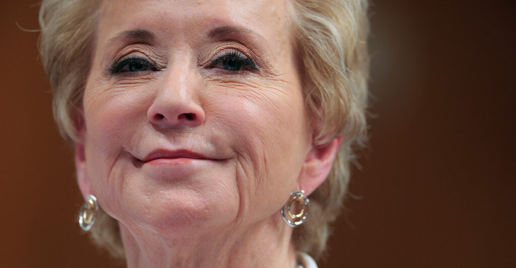 Education Secretary Linda McMahon