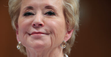 Education Secretary Linda McMahon