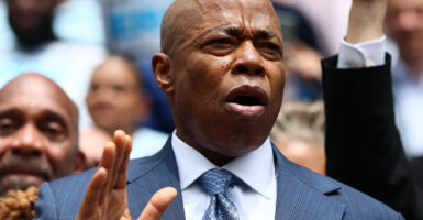 New York City Mayor Eric Adams