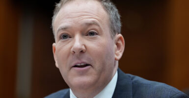 Environmental Protection Agency (EPA) Administrator Lee Zeldin testifies before the House Committee on Energy and Commerce Subcommittee on Environment in the Rayburn House Office Building on May 20, 2025 in Washington, DC. Zeldin testified on the fiscal year 2026 Environmental Protection Agency budget.