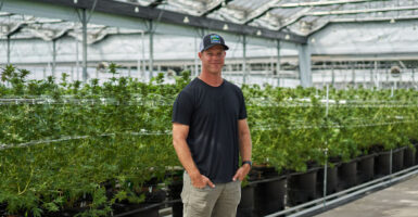 Graham Farrar, CEO of Glass House Farms.