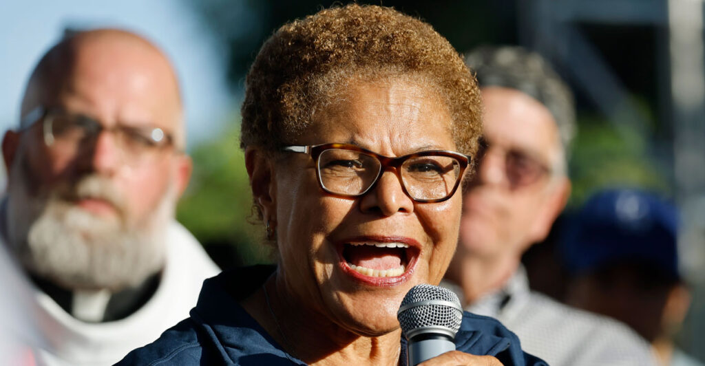 Los Angeles Mayor Karen Bass