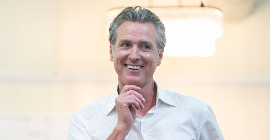 California Gov. Gavin Newsom
