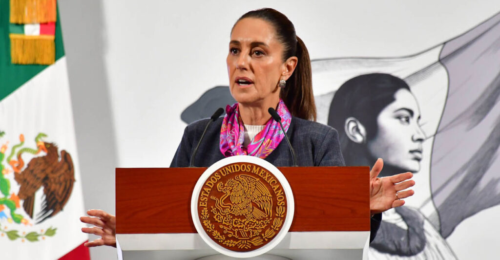 Mexican President Claudia Sheinbaum
