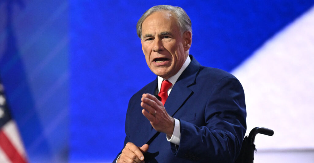 Texas Gov. Greg Abbott