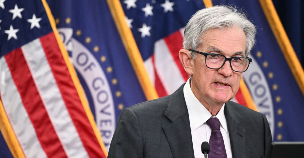 Chairman of the Federal Reserve Jerome Powell