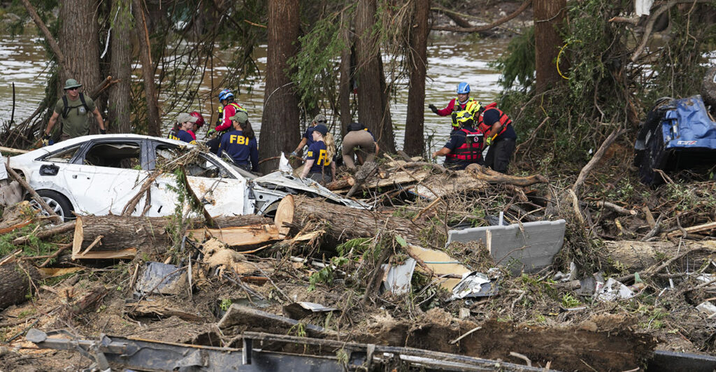 Texas flood devastation