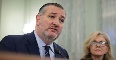 Republican Sens. Ted Cruz of Texas and Marsha Blackburn of Tennessee