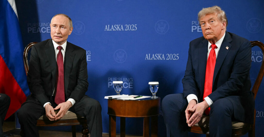 Russian President Vladimir Putin and U.S. President Donald Trump