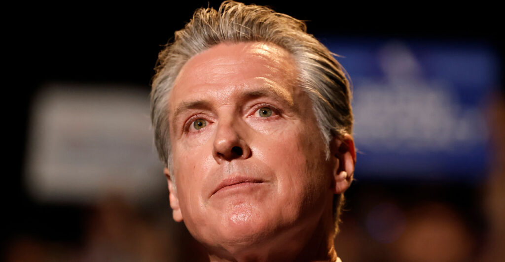 California Gov. Gavin Newsom