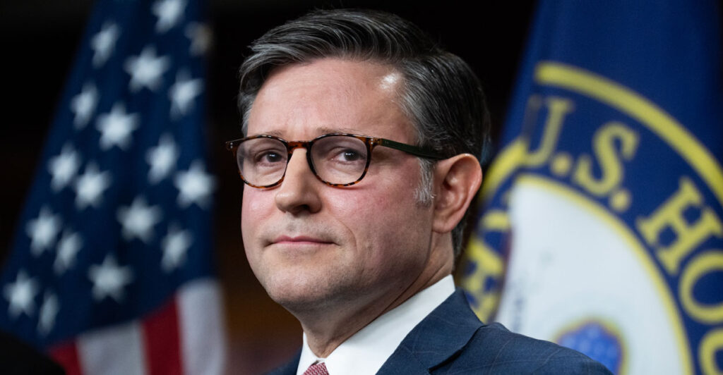 Speaker of the House Mike Johnson, R-La.