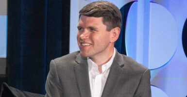 Democrat Texas state Rep. James Talarico is seen here on March 8, 2024, in Austin, Texas.