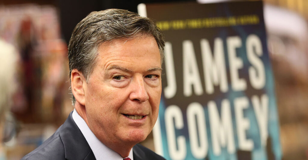 Former FBI Director James Comey