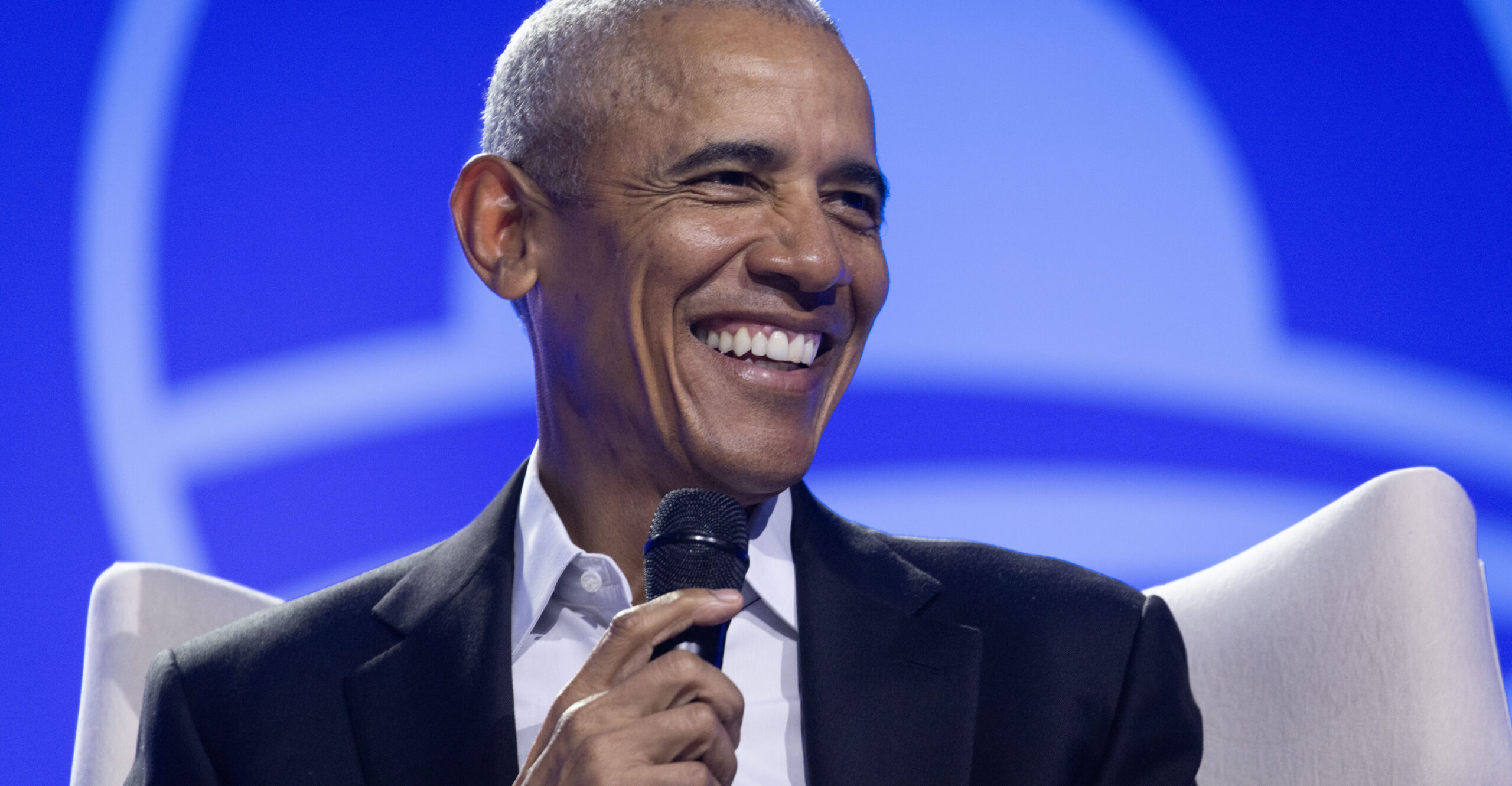 Obama speaks at an Obama Foundation event.