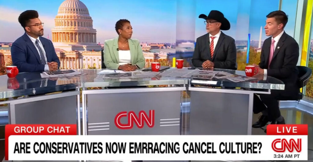 Rob Bluey Daily Signal President on CNN discussing Charlie Kirk assassination and liberal hypocrisy.