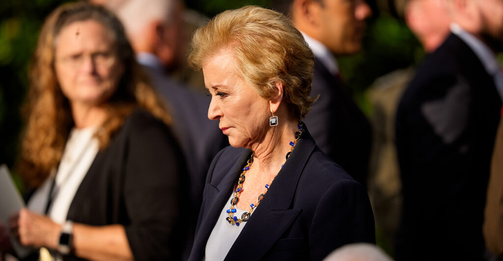 Education Secretary Linda McMahon