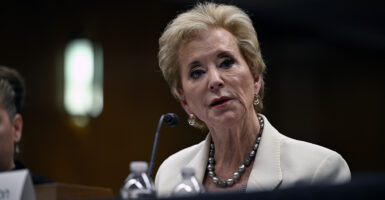 Education Secretary Linda McMahon