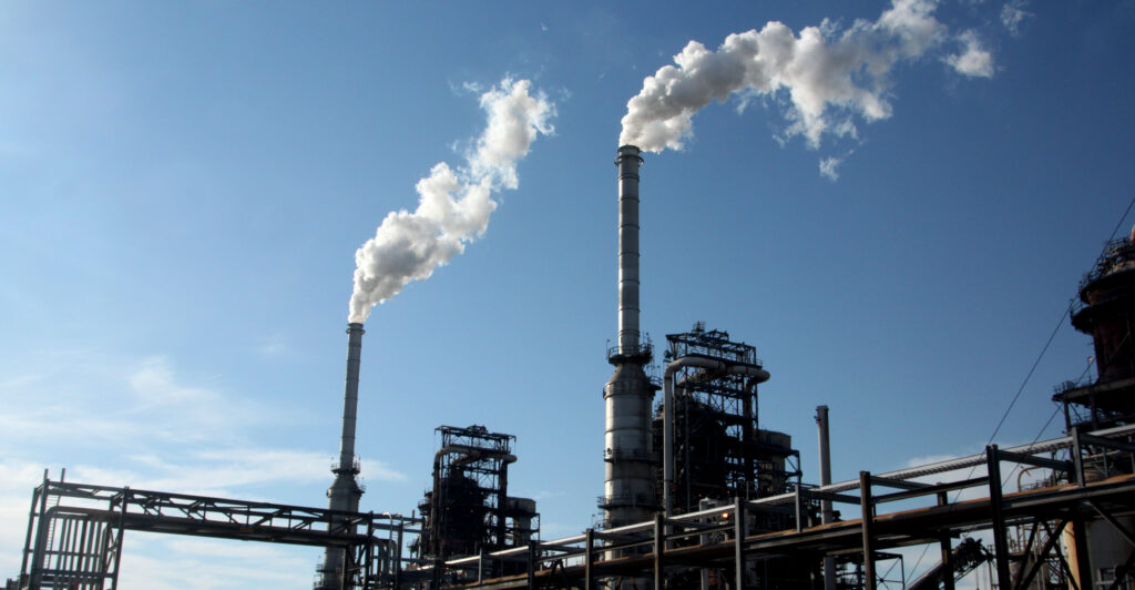 The CITGO refinery in Lake Charles, Louisiana, USA.