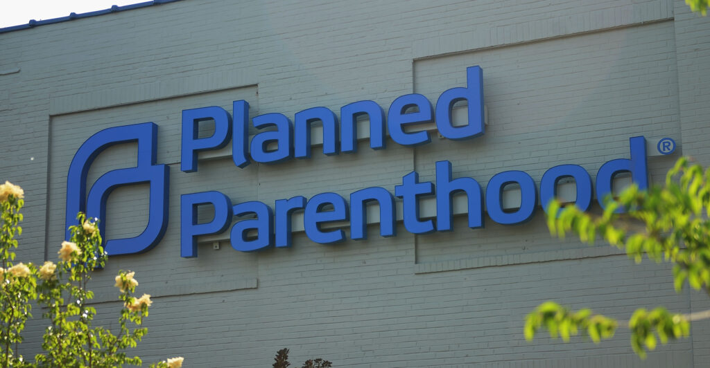 The exterior of a Planned Parenthood Reproductive Health Services Center is seen on May 31, 2019 in St Louis, Missouri.