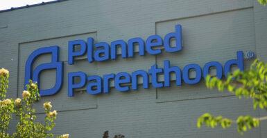 The exterior of a Planned Parenthood Reproductive Health Services Center is seen on May 31, 2019 in St Louis, Missouri.