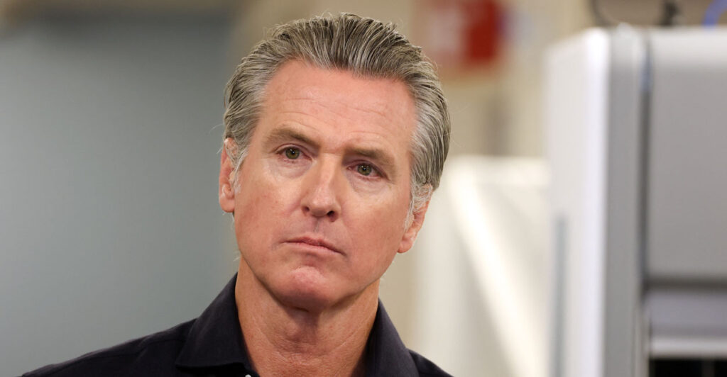 California Gov. Gavin Newsom