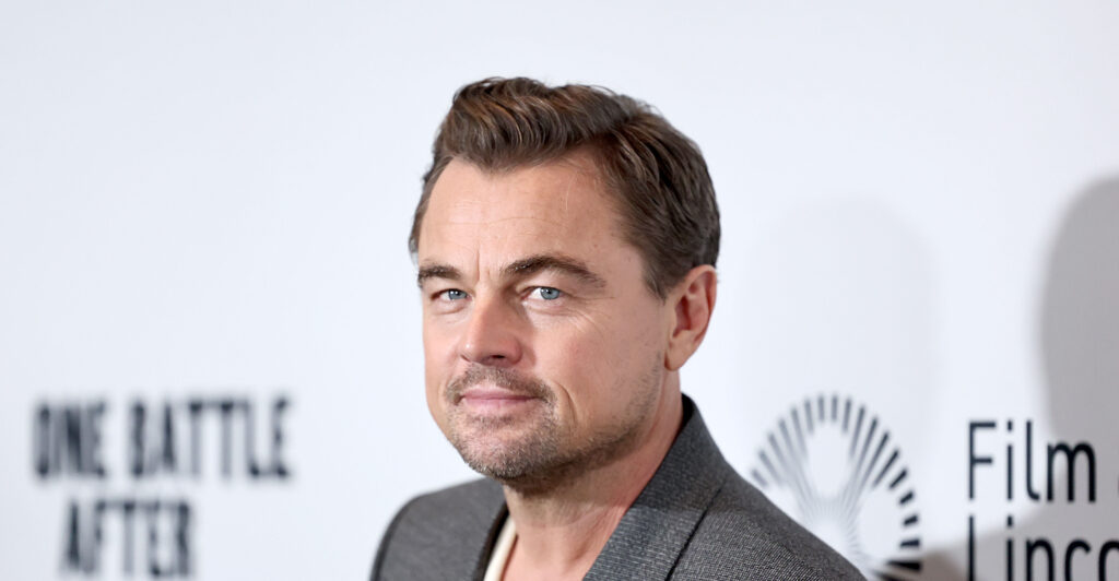 Leonardo DiCaprio attends the "One Battle After Another" New York Screening at The Film Society of Lincoln Center, Walter Reade Theatre on September 21, 2025 in New York City.