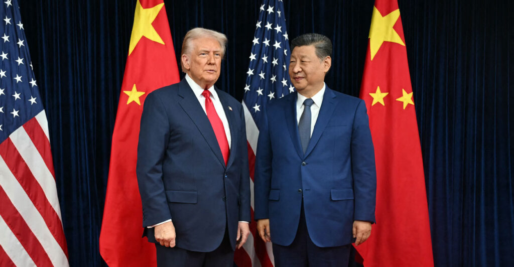 U.S. President Donald Trump and Chinese leader Xi Jinping