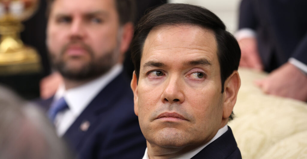 National Security Advisor and Secretary of State Marco Rubio